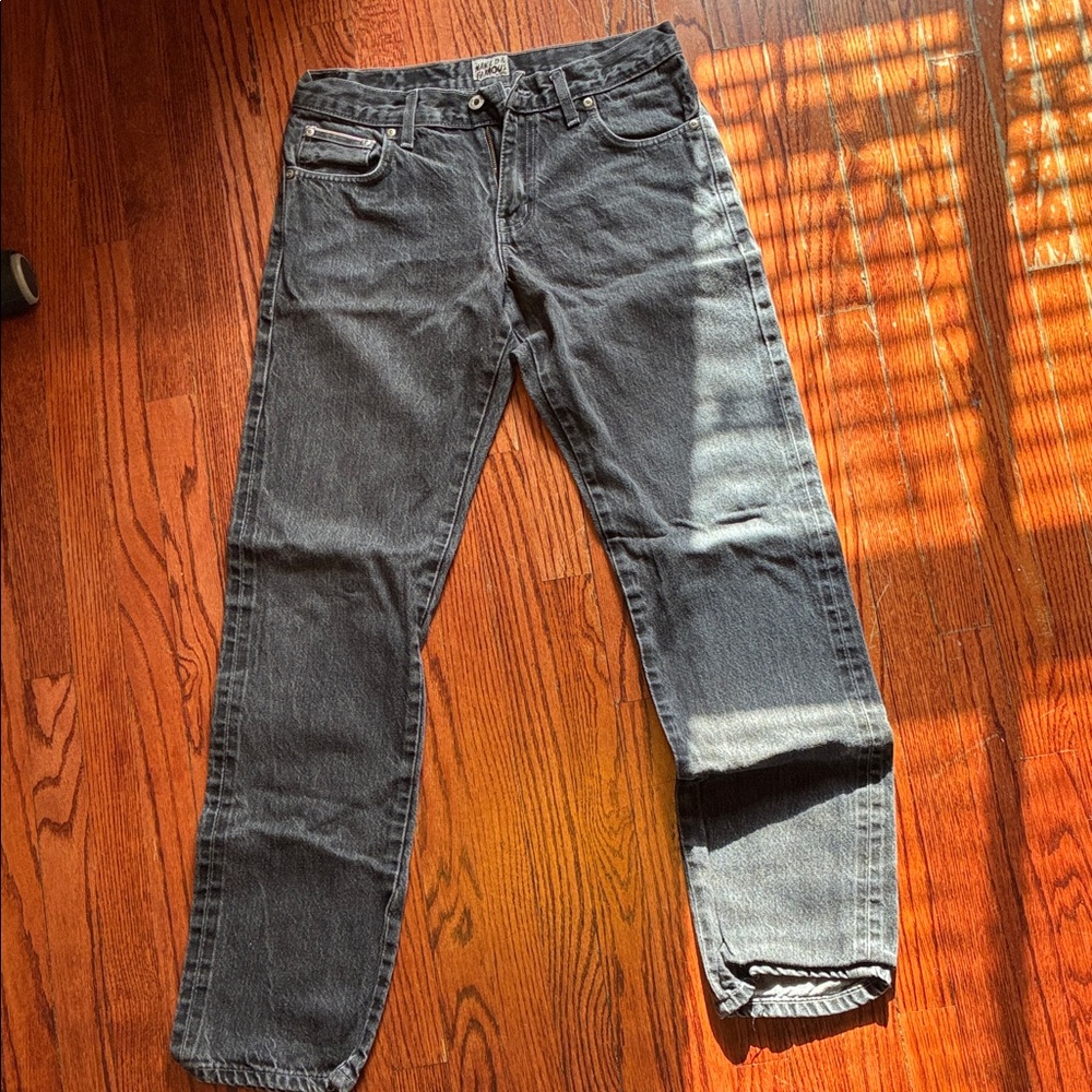 Naked and Famous Men's Black Jeans